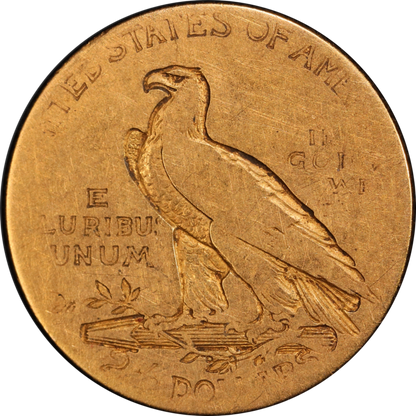 1908 (FR02) Indian Gold $2.50 Quarter Eagle PCGS - Lowball!! Fair 2, almost Poor