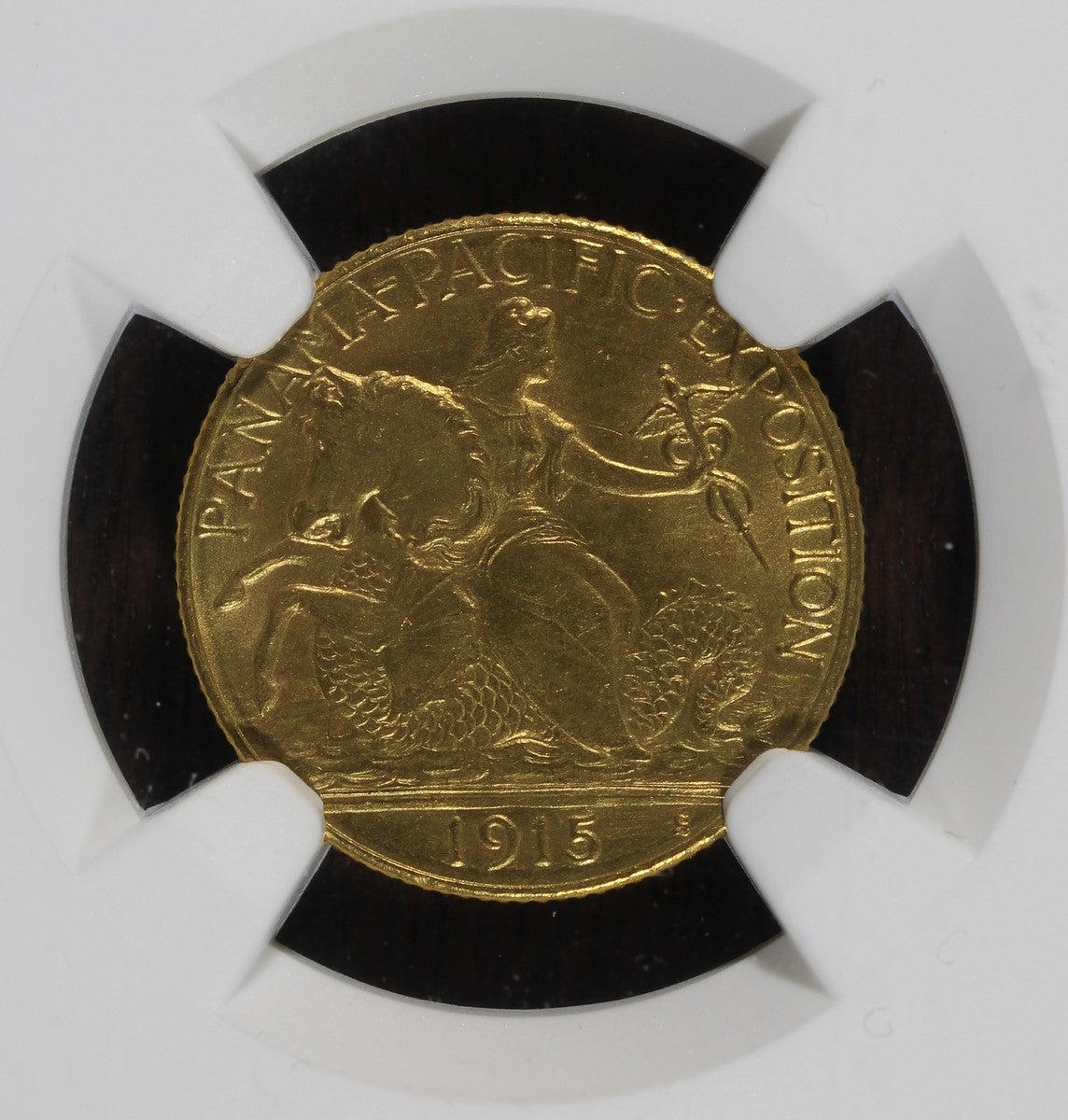1915-S (MS64 CAC) Panama Pacific Commemorative Quarter Eagle $2.50 NGC