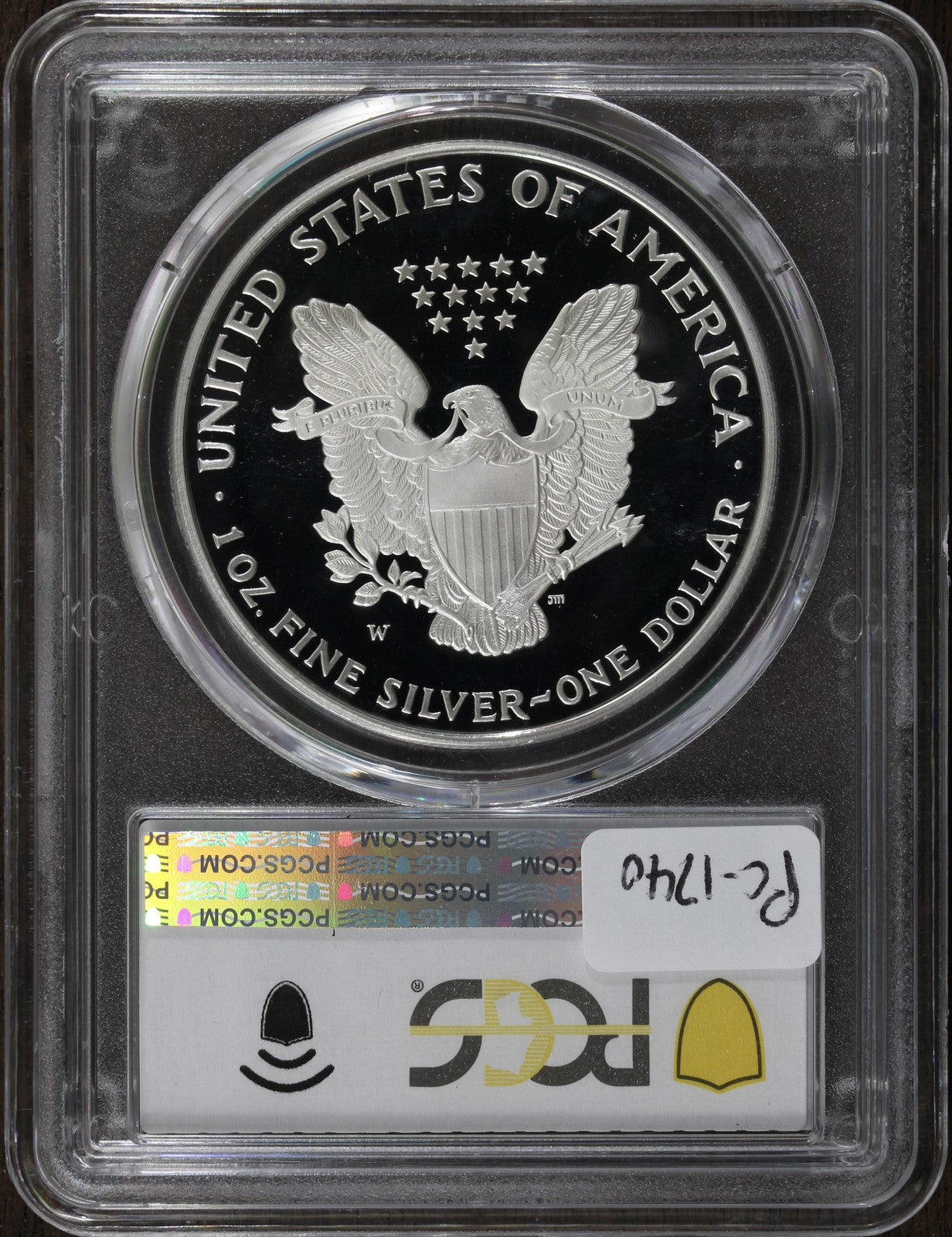 1995-W (PR70 DCAM) Proof American Silver Eagle $1 ASE PCGS - KEY DATE