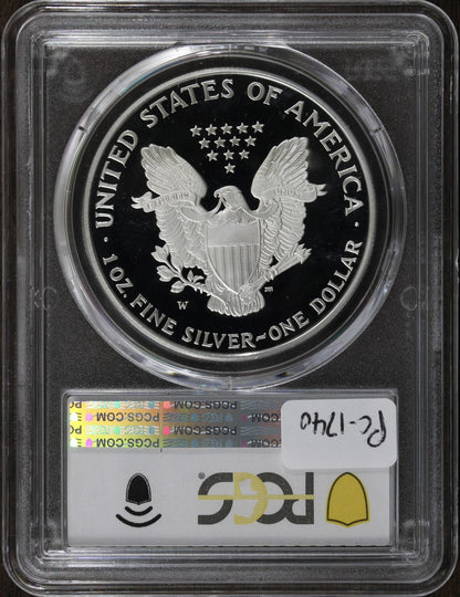 1995-W (PR70 DCAM) Proof American Silver Eagle $1 ASE PCGS - KEY DATE