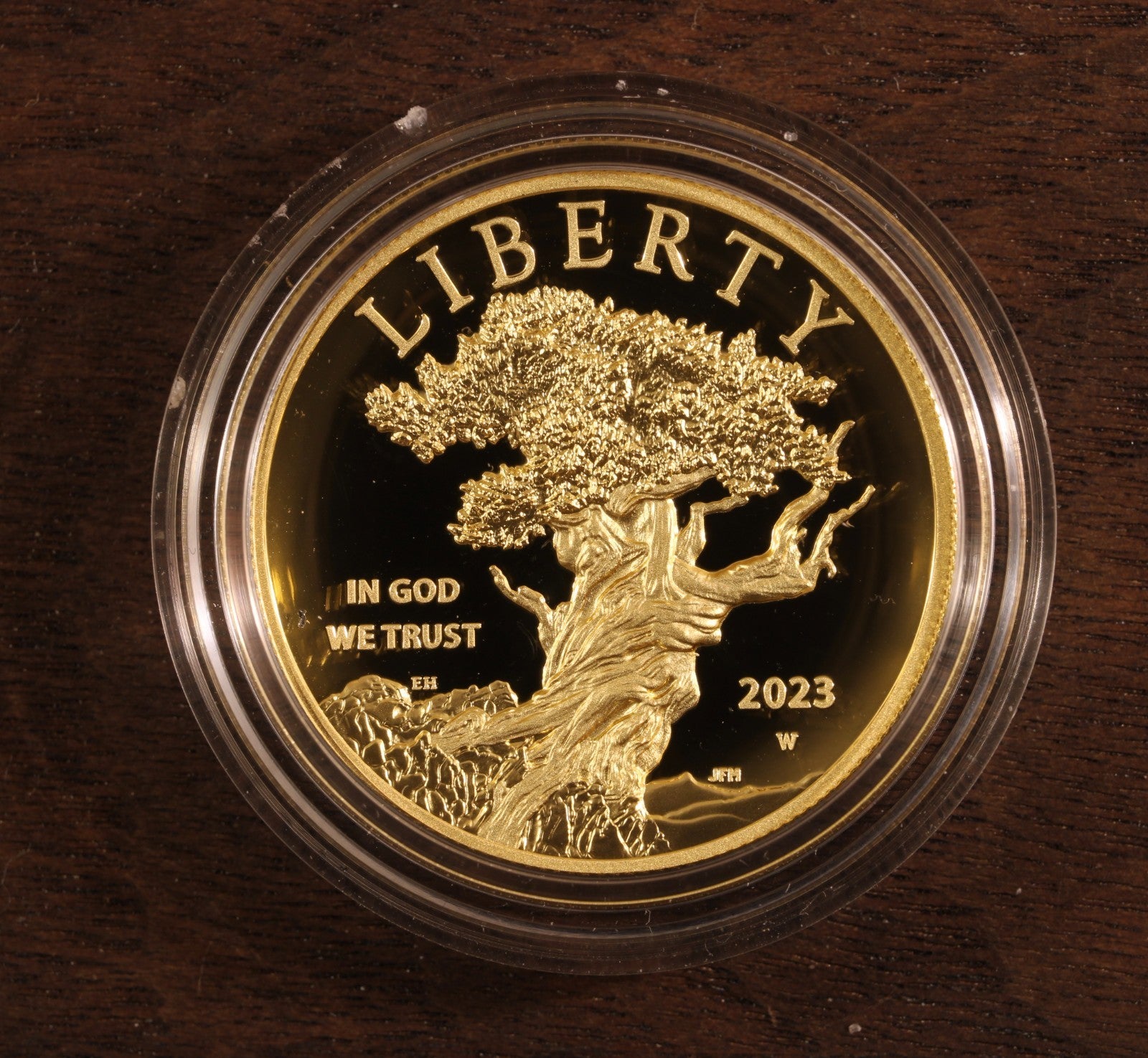 2023-W 1/4 oz Proof Gold American Liberty High Relief $100 .9999 Coin with w/OGP