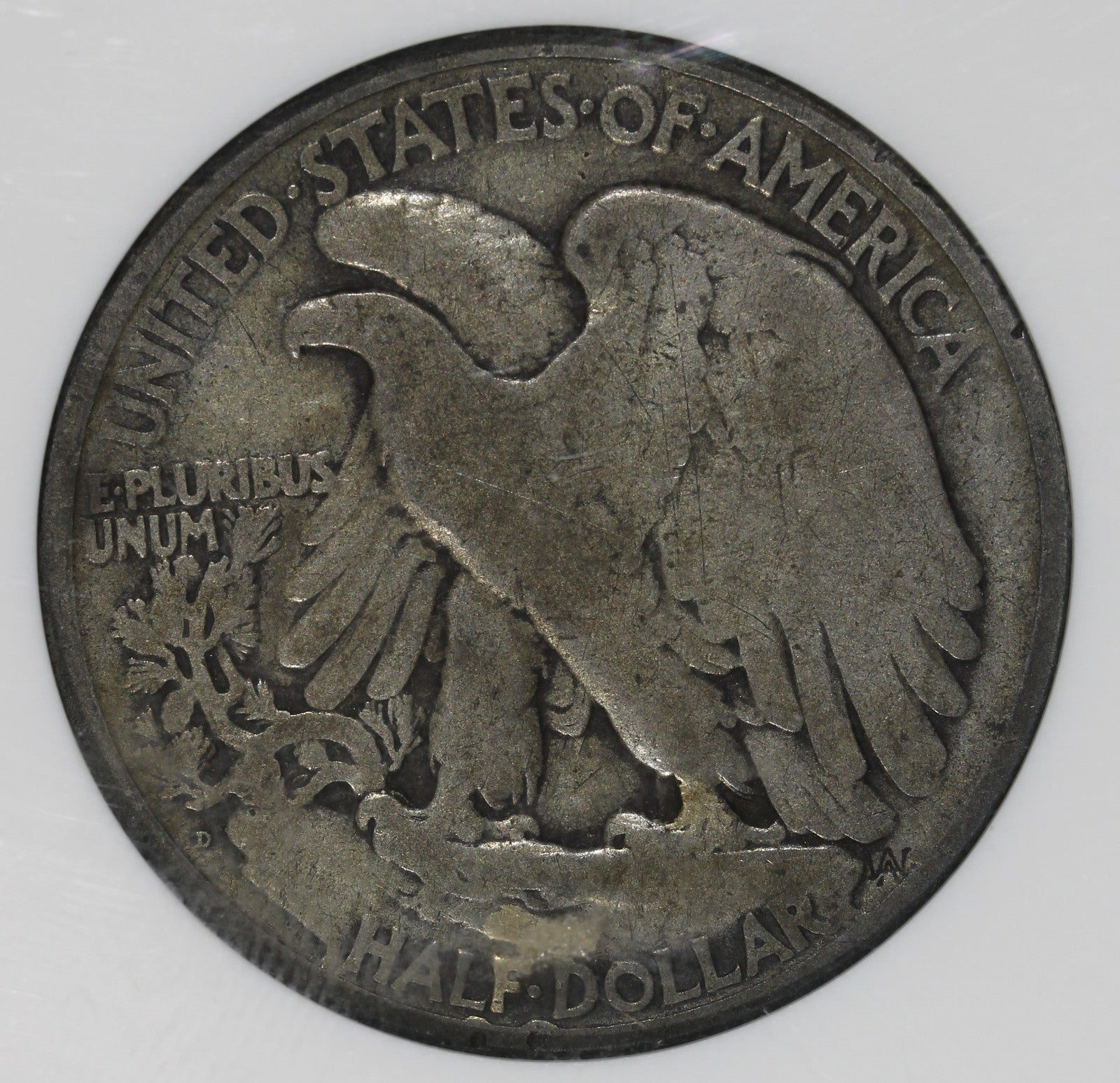 1921-D (G6 CAC) Walking Liberty Half Dollar 50C NGC - KEY DATE