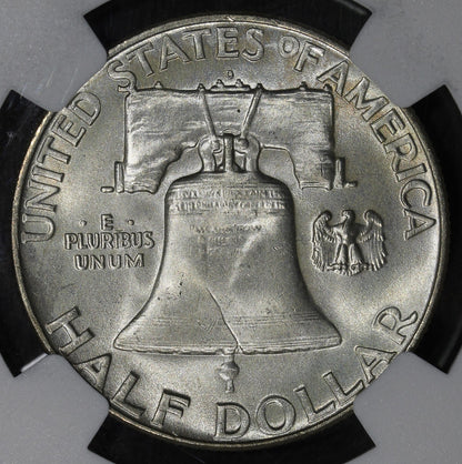 1953-D (MS66 FBL) Franklin Half Dollar 50C NGC