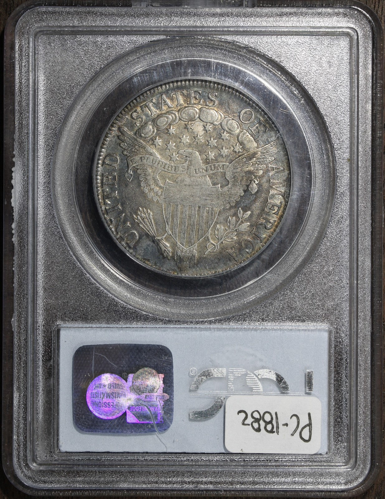 1807 (VF30) Draped Bust Half Dollar 50C PCGS - Nicely Toned