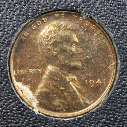 1941 Proof Set (5 Coins) In Bank Packaging