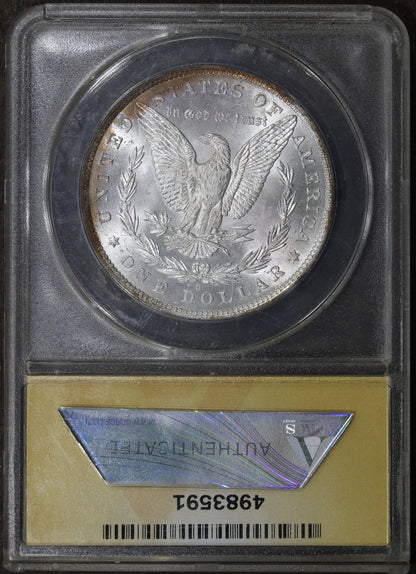 1883-O (MS63) Morgan Silver Dollar $1 ANACS - Beautiful Rim Tone