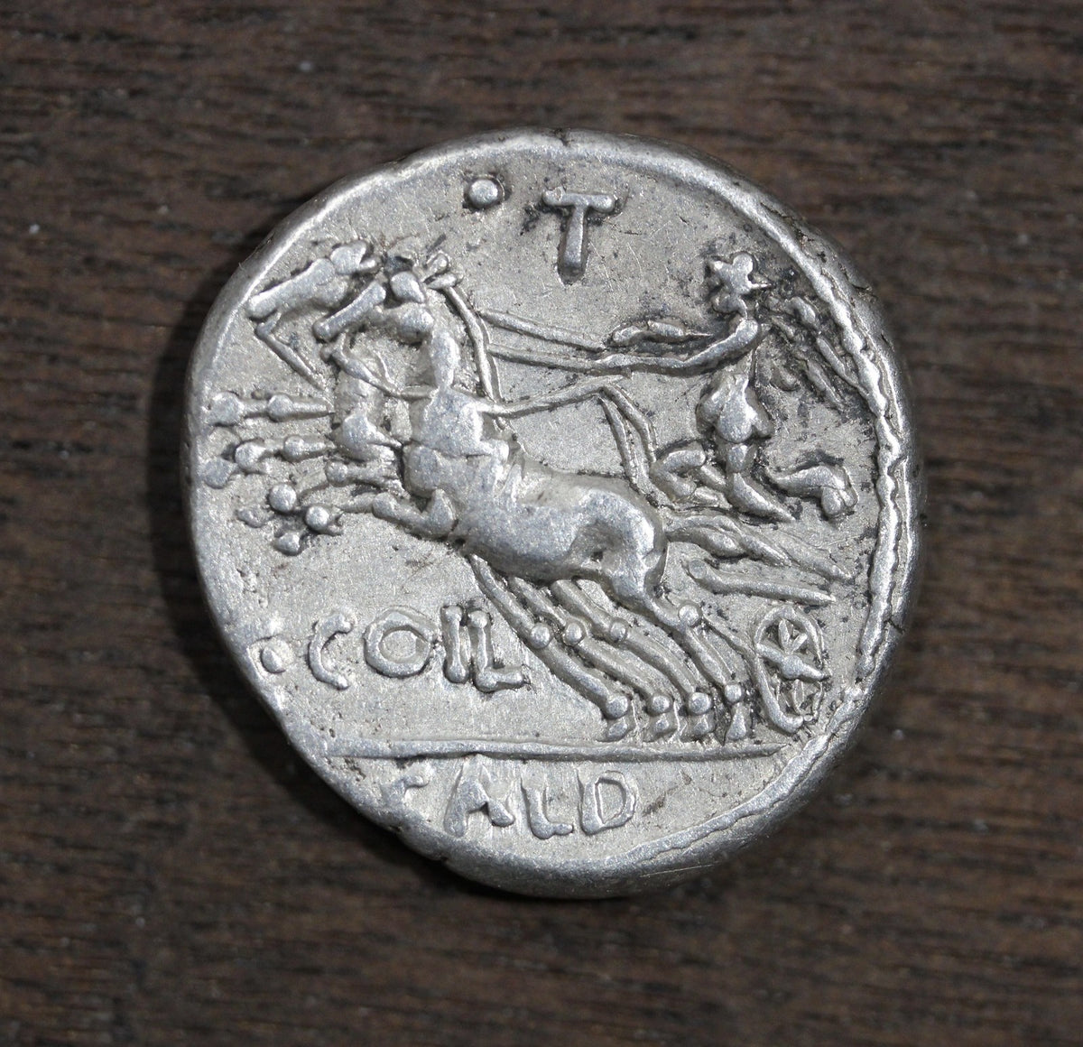 Roman Republic C. Coelius Caldus AR Silver Denarius 104 B.C