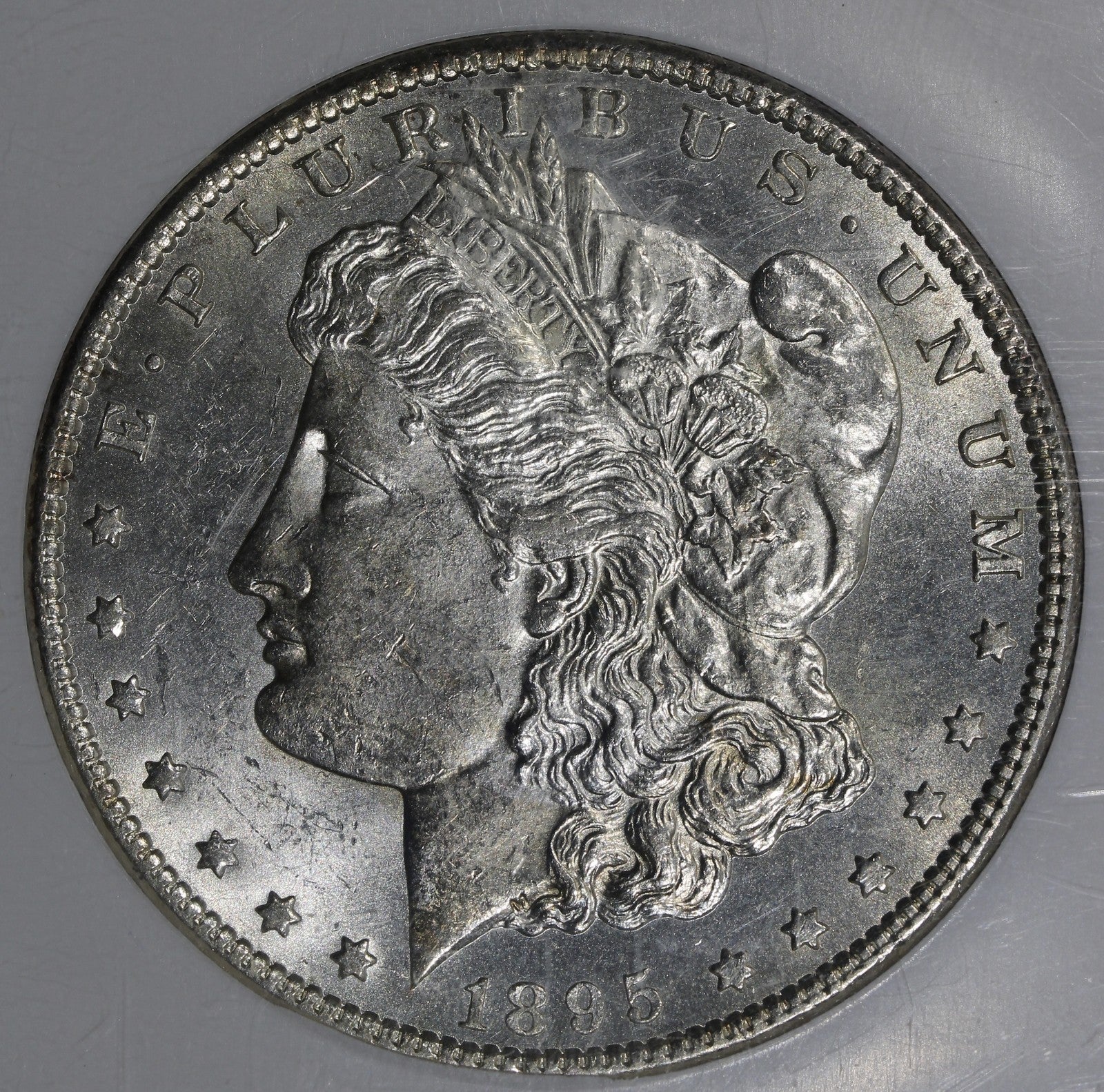 1895-S (MS61) Morgan Silver Dollar $1 NGC