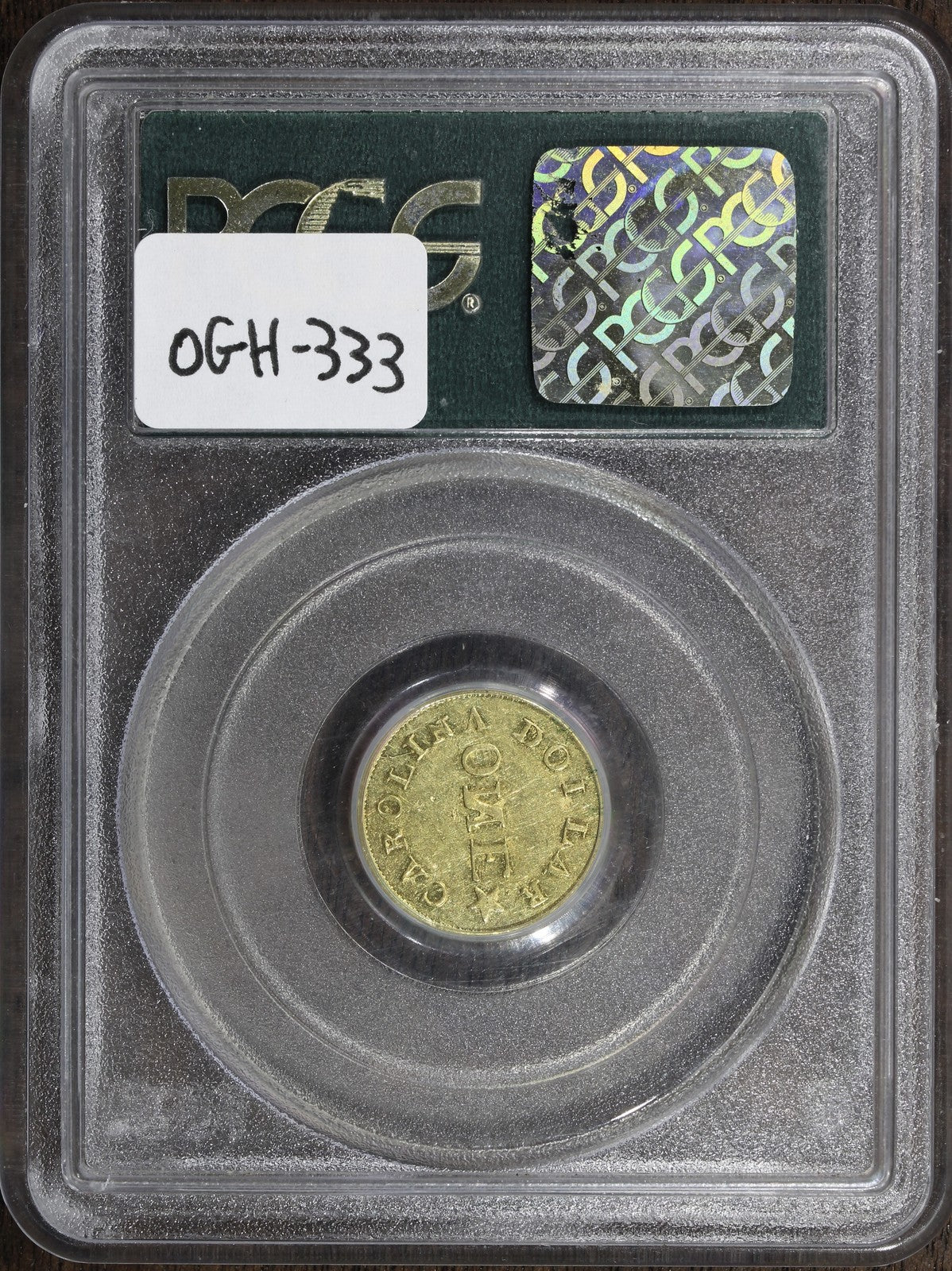 C. Betchler (XF45) Gold Dollar G$1 PCGS OGH - Reversed N