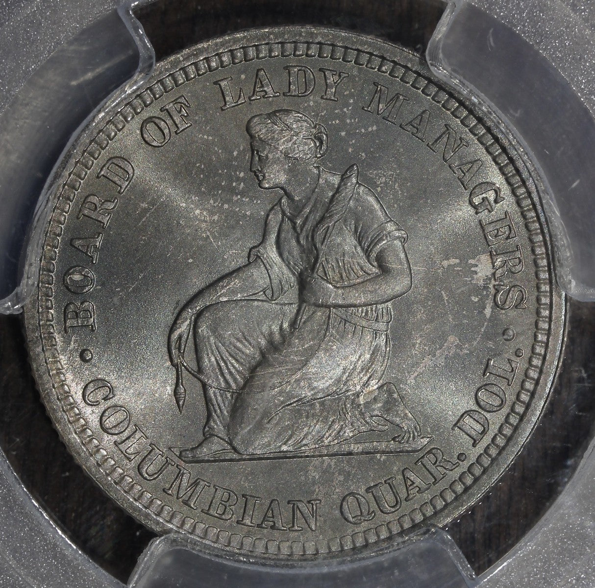 1893 (MS66+ CAC) Isabella Quarter 25C PCGS - Commemorative Gem