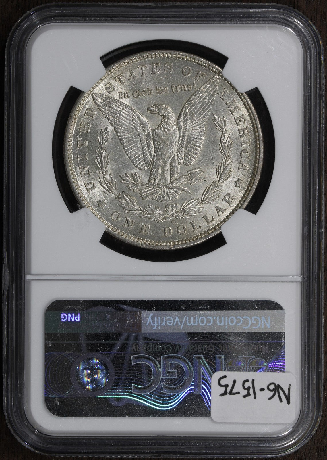 1897-O (AU58 CAC) Morgan Silver Dollar $1 PCGS - Better Date