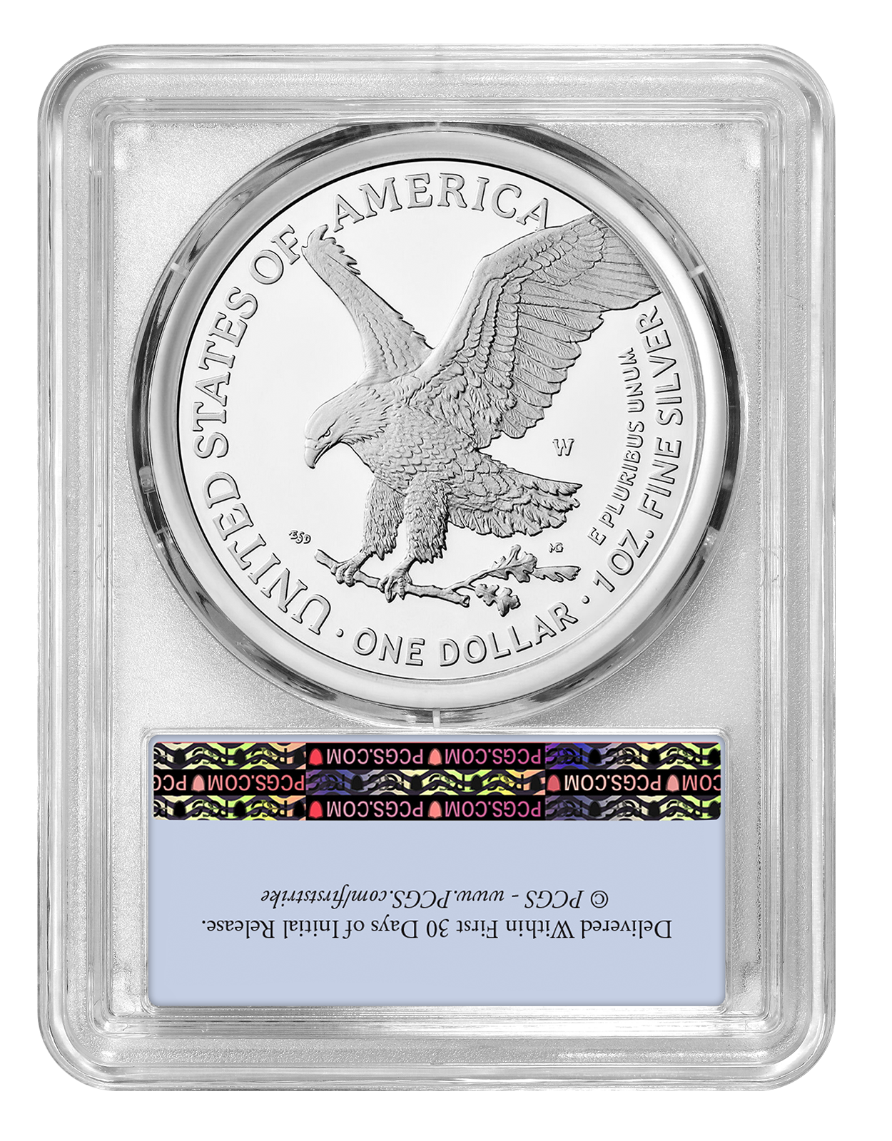 2025-W (PR70) Proof American Silver Eagle ~US Army Privy $1 PCGS FS First Strike