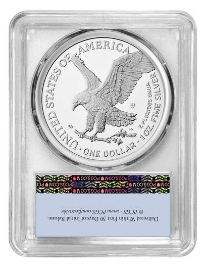 2025-W (PR70) Proof American Silver Eagle ~US Army Privy $1 PCGS FS First Strike