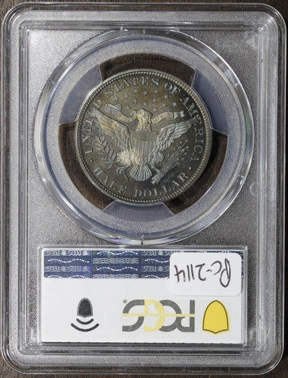 1893 (PR67) Proof Barber Half Dollar 50C PCGS - Colorful