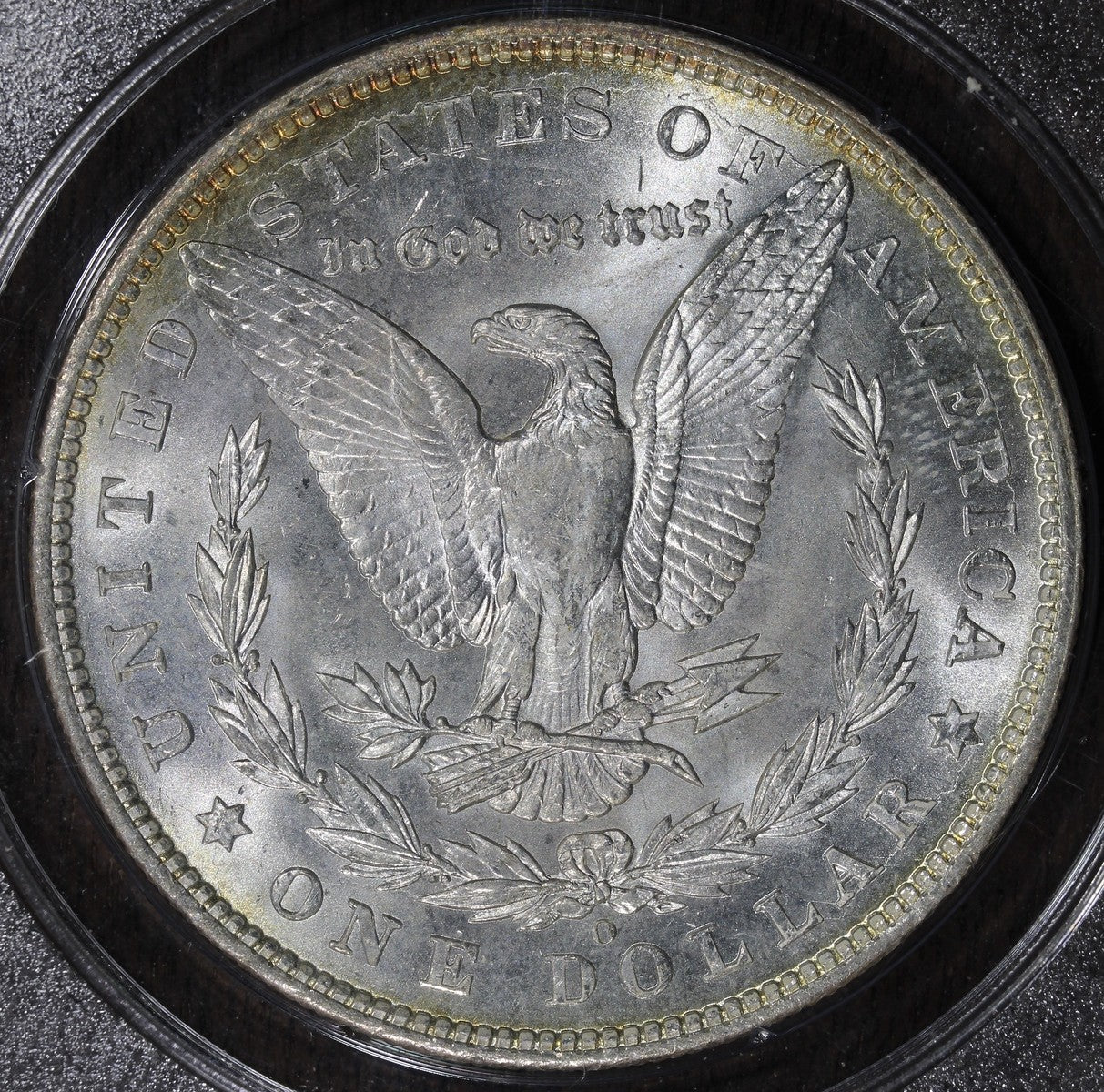 1904-O (MS64 CAC) Morgan Silver Dollar $1 PCGS Rattler