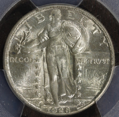 1928-D (MS65) Standing Liberty Quarter 25C PCGS - GEM SLQ