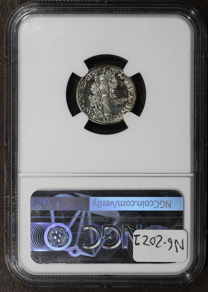 1940 (PF65) Proof Mercury Dime 10C NGC - GEM Proof Nice Color