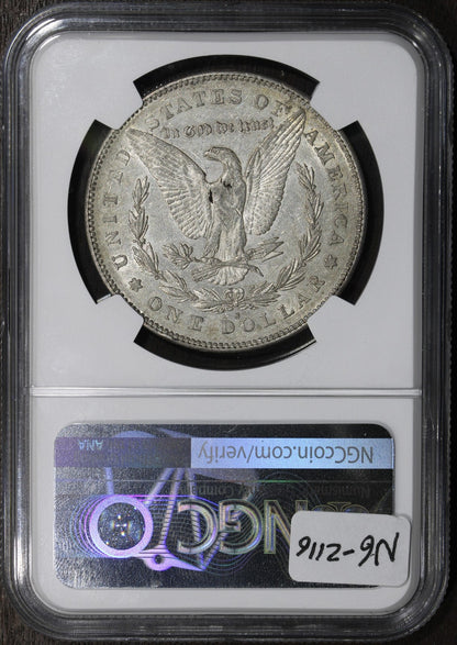 1879-S Rev 78 (AU53) Morgan Silver Dollar $1 NGC - Reverse of 1878