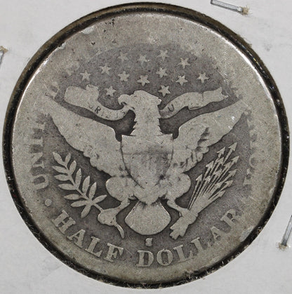 1896-S Barber Half Dollar 50C G - Key Date !