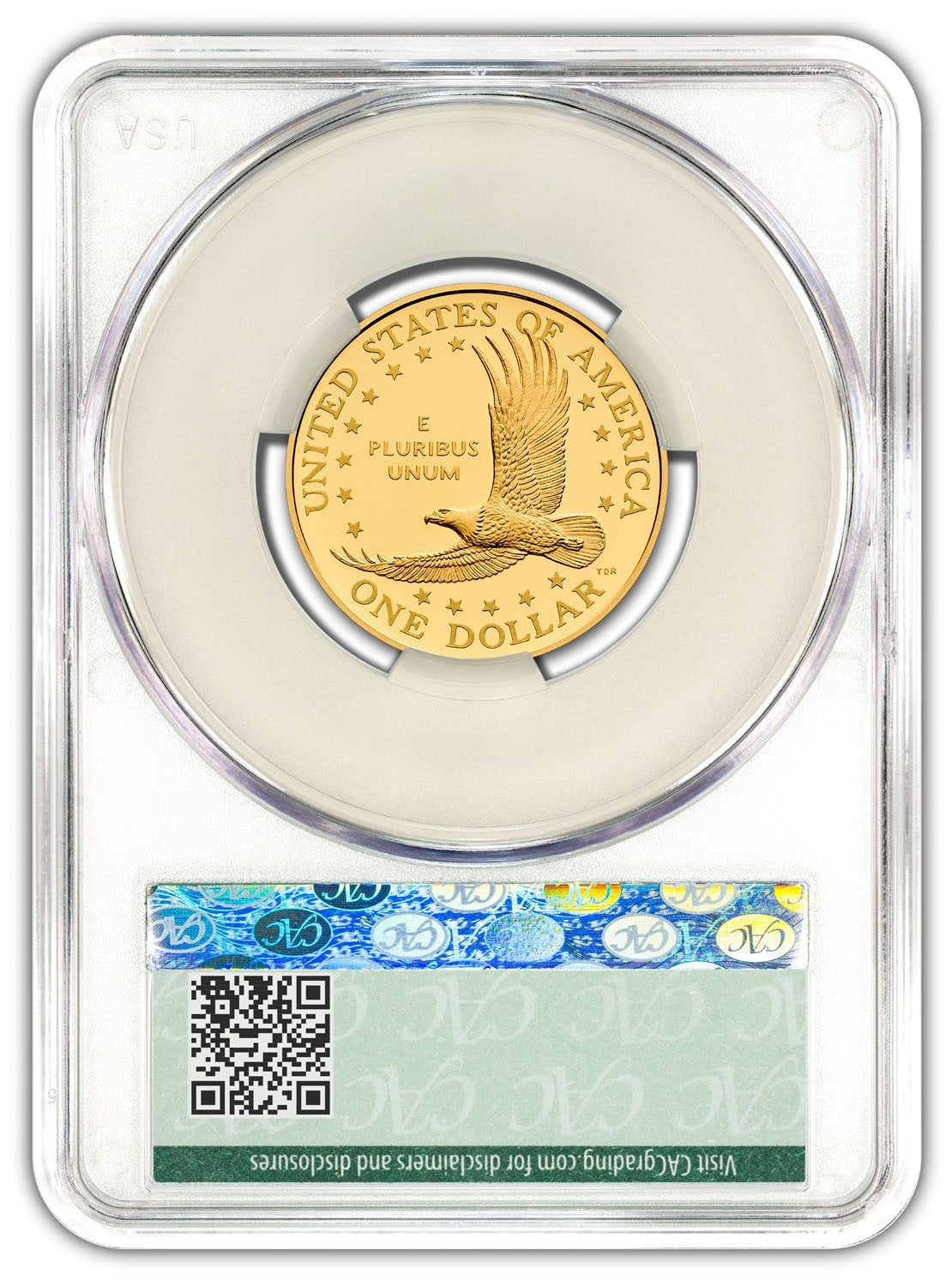 2025-W (PR70) Proof Sacagawea Gold Dollar 25th Anniversary $1 CACG FD -Presale
