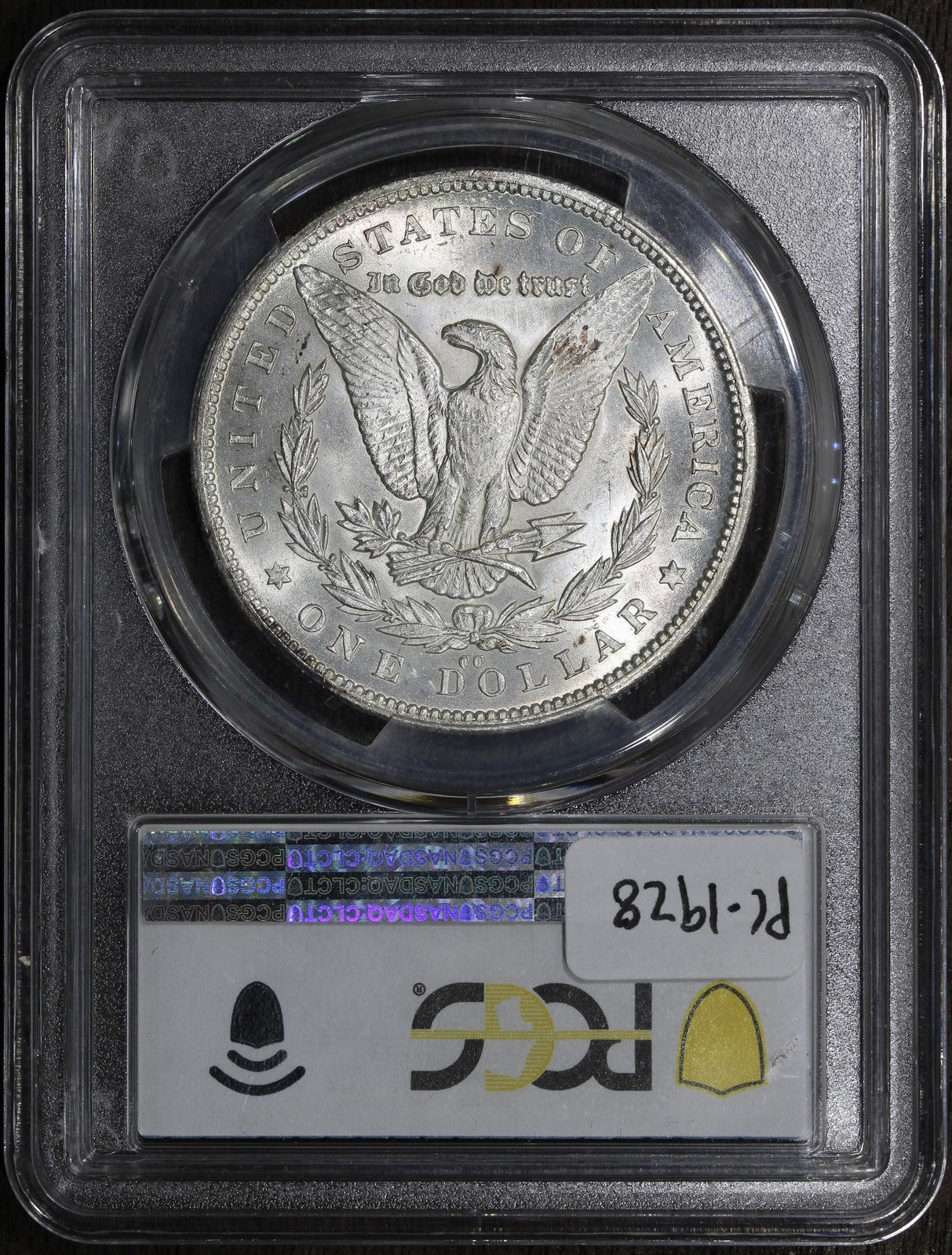 1880-CC (MS65) Morgan Silver Dollar $1 PCGS - Carson City Gem