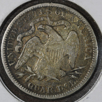 1876 Seated Liberty Quarter 25C VF - Nice Piece