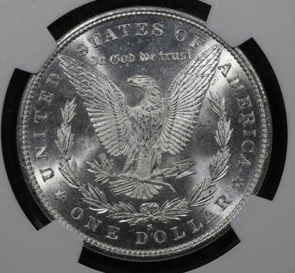 1880-S (MS64* STAR) Morgan Silver Dollar $1 NGC - Beautiful Eye Appeal