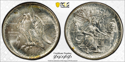 1938-D (MS67+ CAC) Texas Commemorative Half Dollar 50C PCGS - PLUS