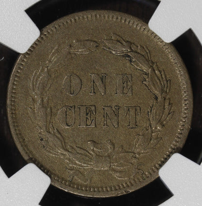 1859 (AU55) Indian Head Cent 1C NGC - First Year
