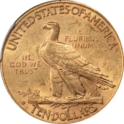 1910-S (MS61) Indian Gold Eagle $10 PCGS - Better S Mint