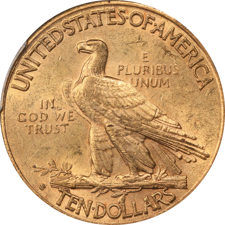 1910-S (MS61) Indian Gold Eagle $10 PCGS - Better S Mint