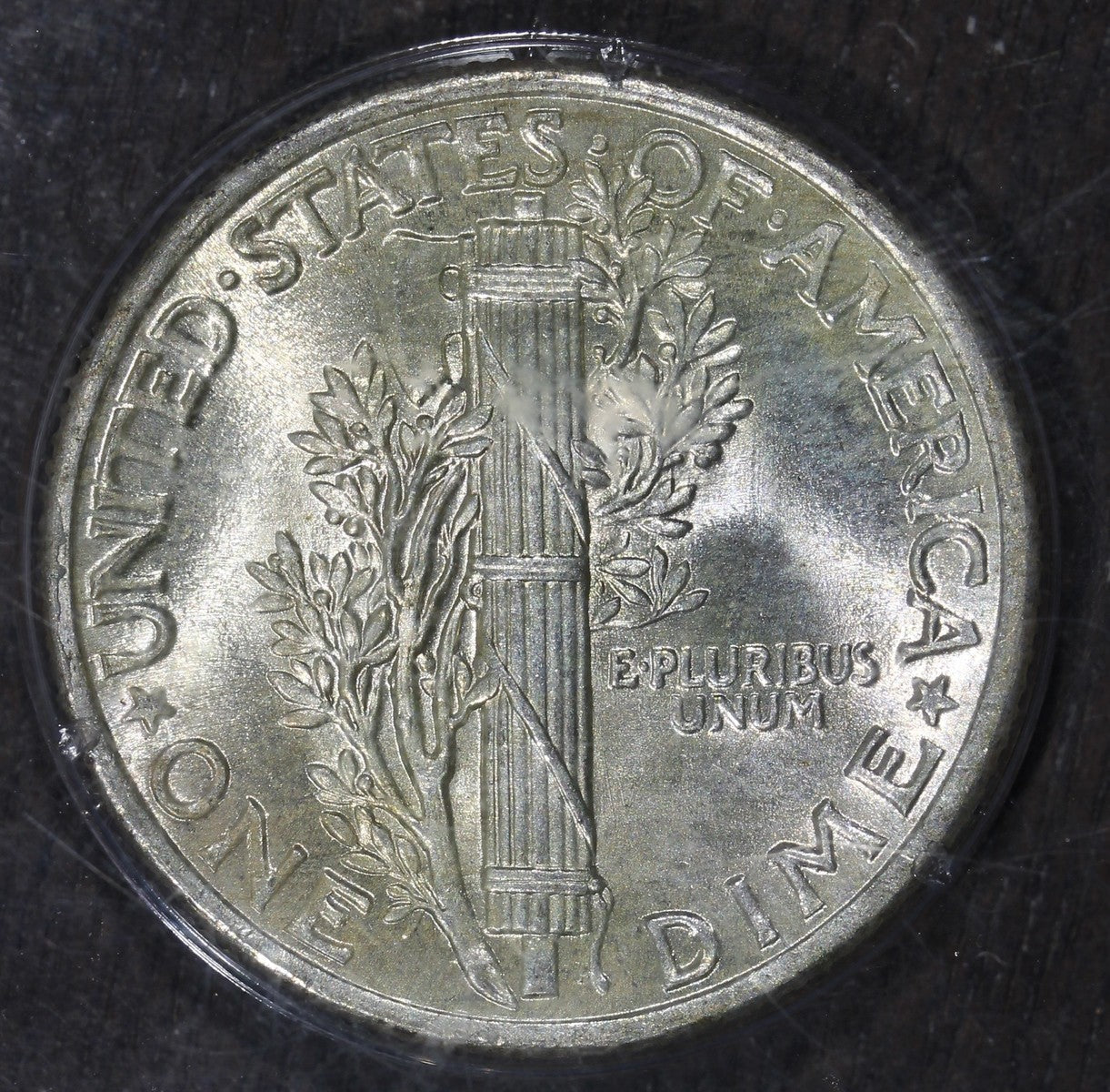 1937 (MS65FB) Mercury Dime 10C PCGS OGH Rattler - Gem Mercury Dime