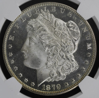 1879-S (MS66* STAR CAC) Morgan Silver Dollar $1 NGC - DMPL Obverse