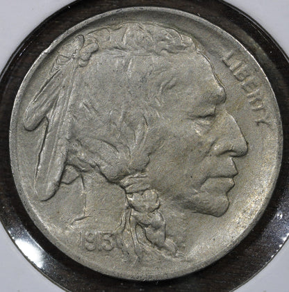 1913 Type 1 Buffalo Nickel 5C Uncirculated BU