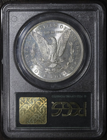 1881-S (MS64) Morgan Silver Dollar $1 PCGS OGH - Colorful Toning