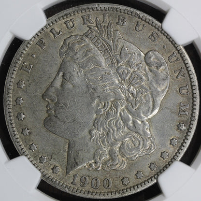 1900-O/CC (XF40 CAC) Morgan Silver Dollar $1 NGC - O Over CC Variety