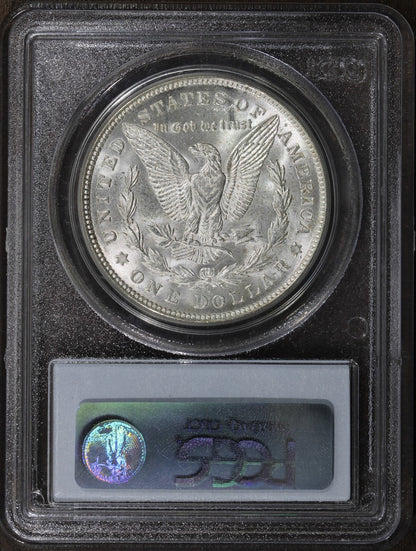 1921-D Morgan Silver Dollar PCGS The American Classic - Brilliant Uncirculated