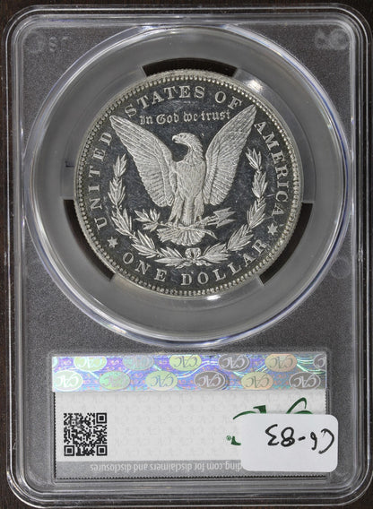 1882 (PR61 CAMEO CAC) Proof Morgan Silver Dollar $1 CACG - Lovely Surfaces