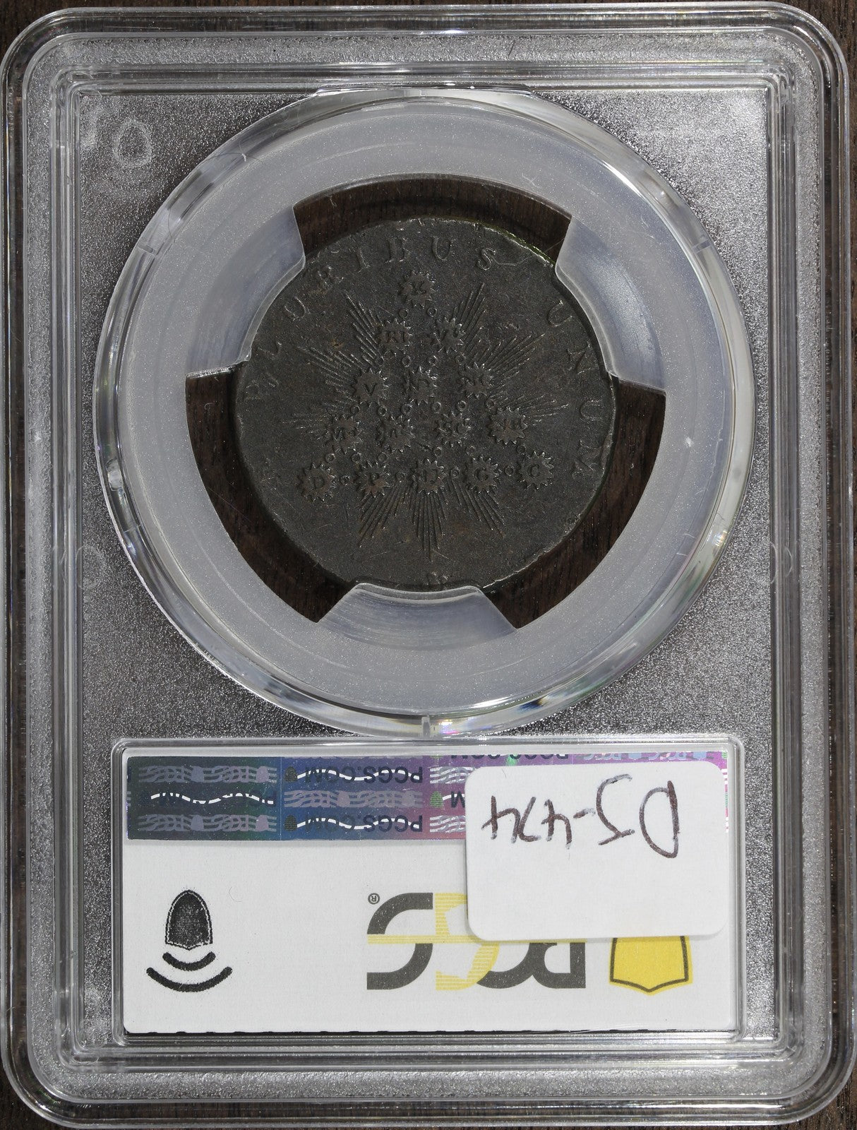 1790s (VF25) Kentucky Token Plain Edge 1/2P PCGS - Colonial