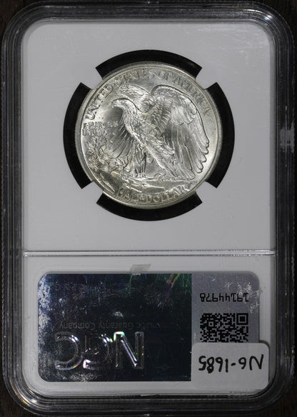 1944-D (MS67+ CAC) Walking Liberty Half Dollar 50C NGC - Superb Gem
