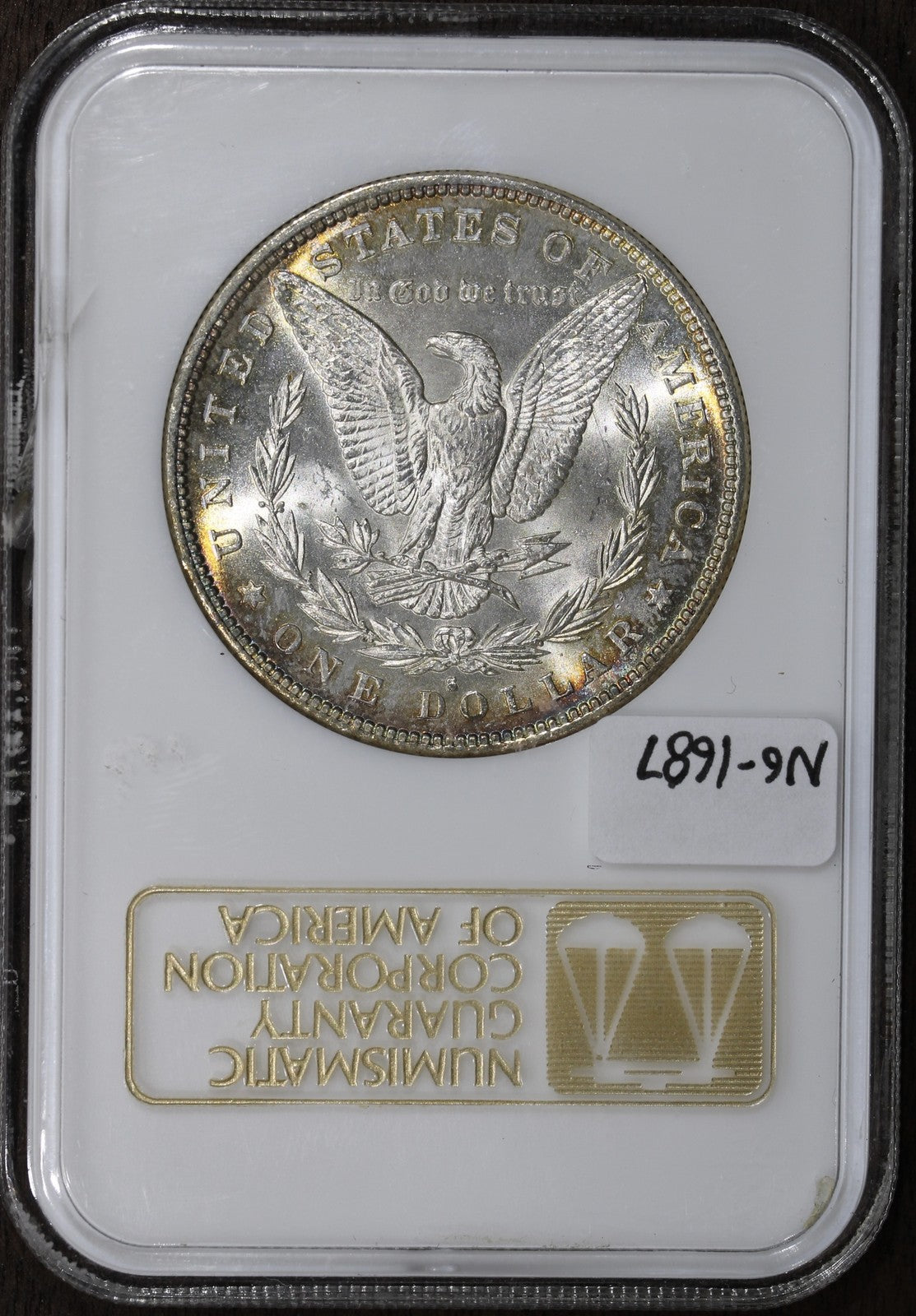 1882-S (MS62) Morgan Silver Dollar $1 NGC - NGC 1.0 WHITE LABEL