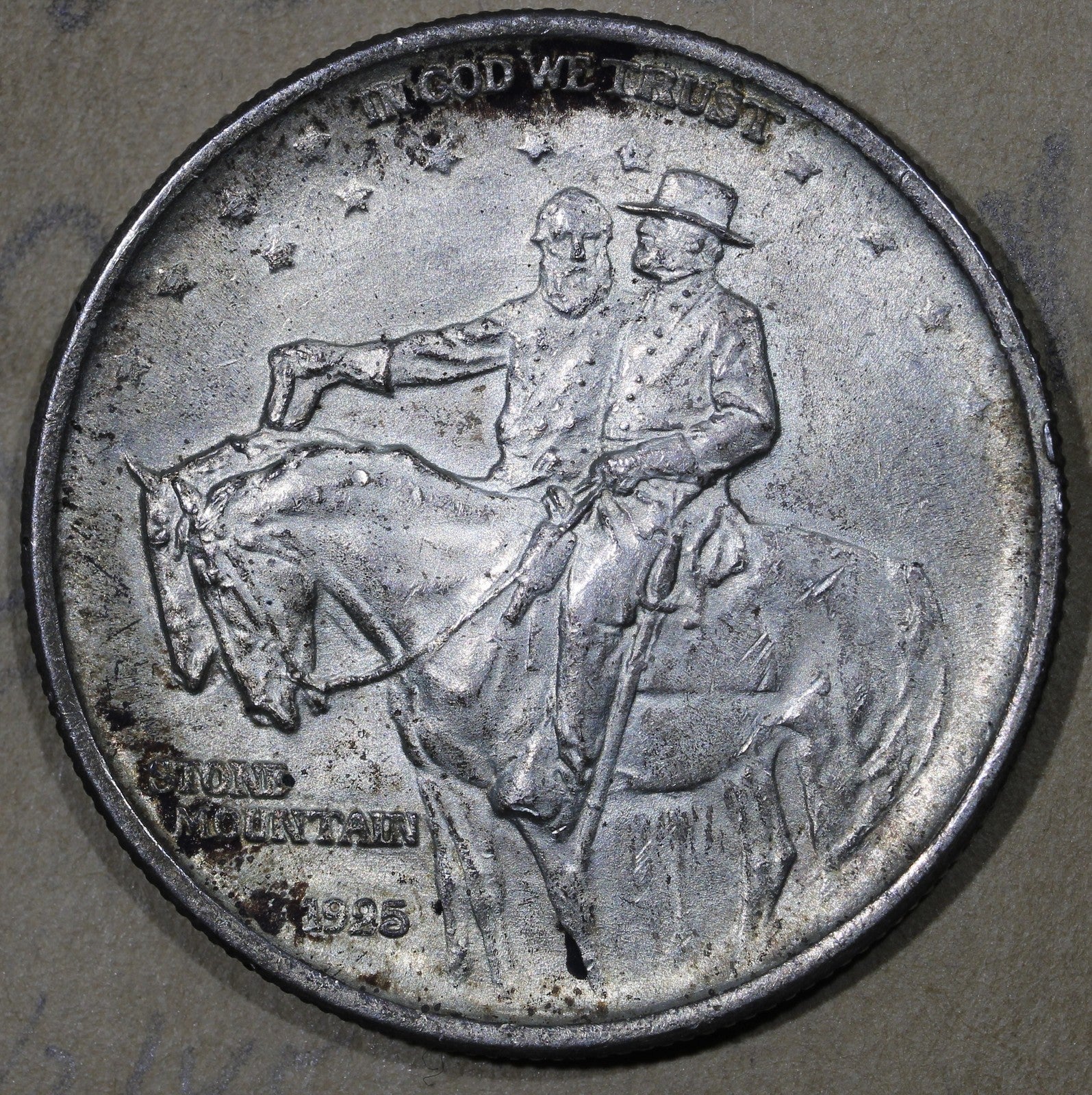 1925 Stone Mountain Commemorative Half Dollar 50C - BU Uncirculated