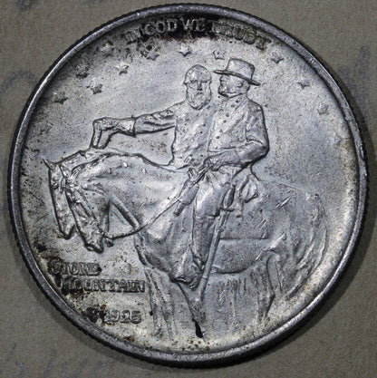 1925 Stone Mountain Commemorative Half Dollar 50C - BU Uncirculated