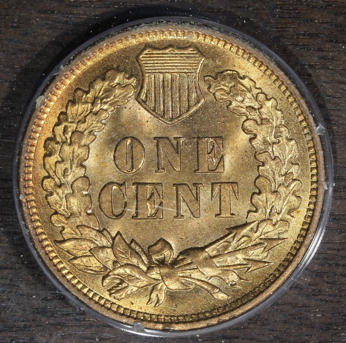 1909 (MS64 RD) Indian Head Cent 1C IHC PCGS Rattler - Red