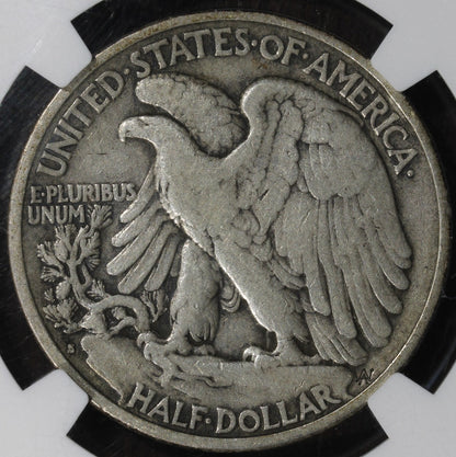 1921-S (VF30 CAC) Walking Liberty Half Dollar 50C NGC - Key Date