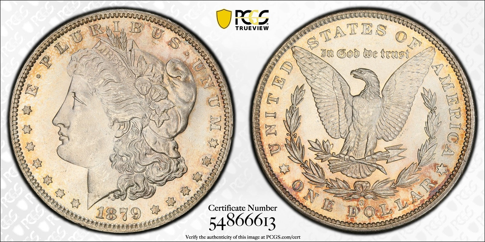 1879-O (MS65) Morgan Silver Dollar $1 PCGS - GEM Key Date