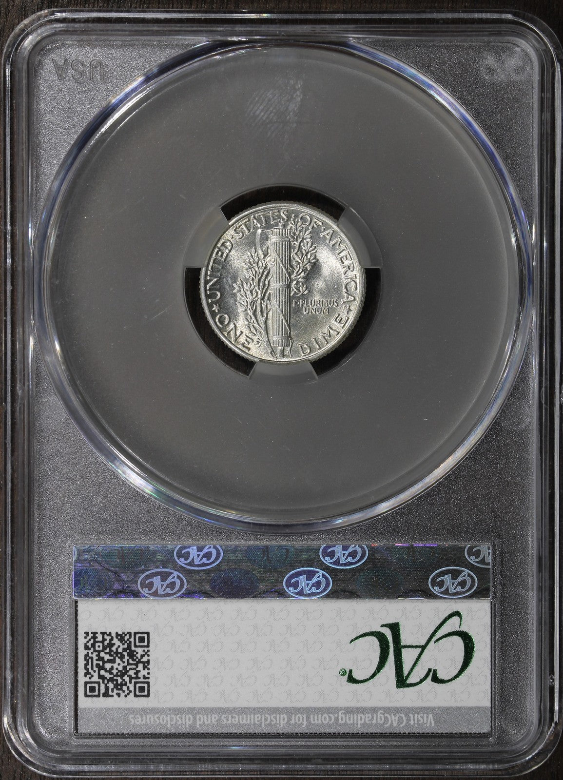 1939 (MS63 CAC) Mercury Dime 10C CACG