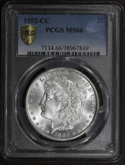 1882-CC (MS66) Morgan Silver Dollar $1 PCGS - Carson City