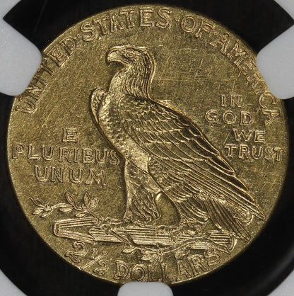 1913 (MS62) Indian Head Gold Quarter Eagle $2.5 NGC