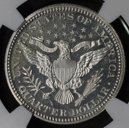 1901 (PF67 CAMEO) Proof Barber Quarter 25C NGC